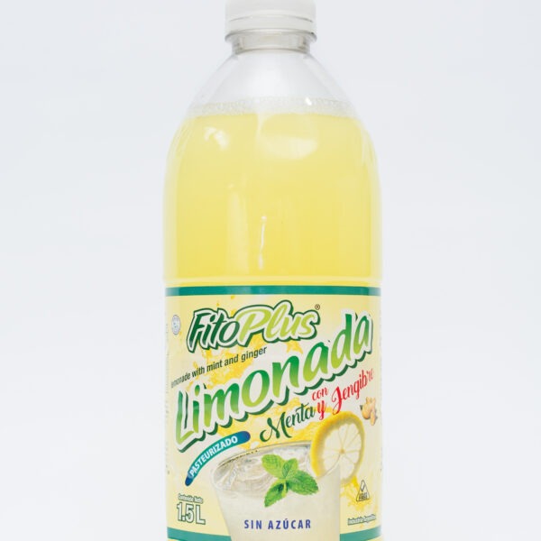 Limonada con Menta y Jengibre