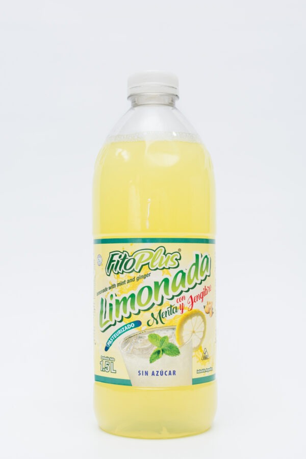 Limonada con Menta y Jengibre