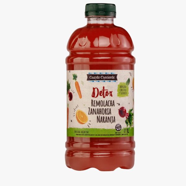 Detox Remolacha, Zanahoria, Naranja
