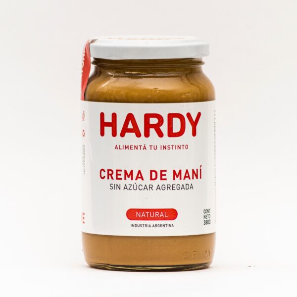 Crema de maní. Natural